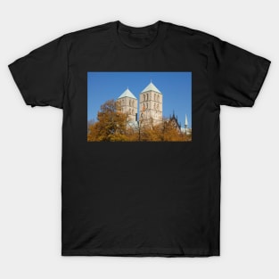 Cathedral, church, minster, city, Westphalia T-Shirt